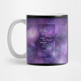 1 Thessalonians 5:16-18 Rejoice Mug